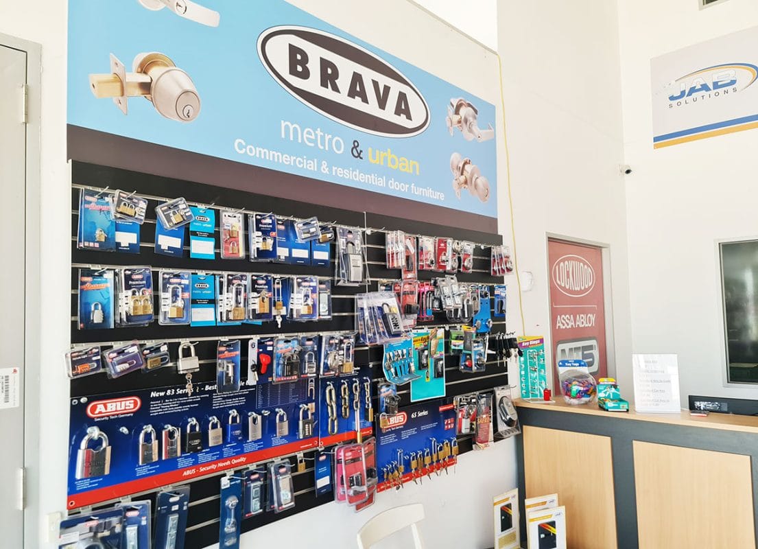 Jab locksmiths services shop in airport west
